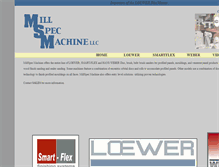 Tablet Screenshot of millspecmachine.com